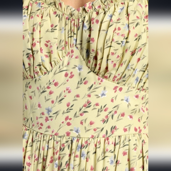 New Lulus Summer Dress- With tag - Picture 4 of 9